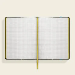 Medium Notebook - Linear Stem Lead Grey -Orla Kiely Sales Store 149175oka4notebooklinearstemslate4