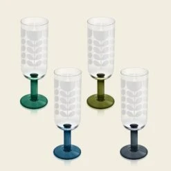 Formal Champagne Glass Set Of 4 - Forest