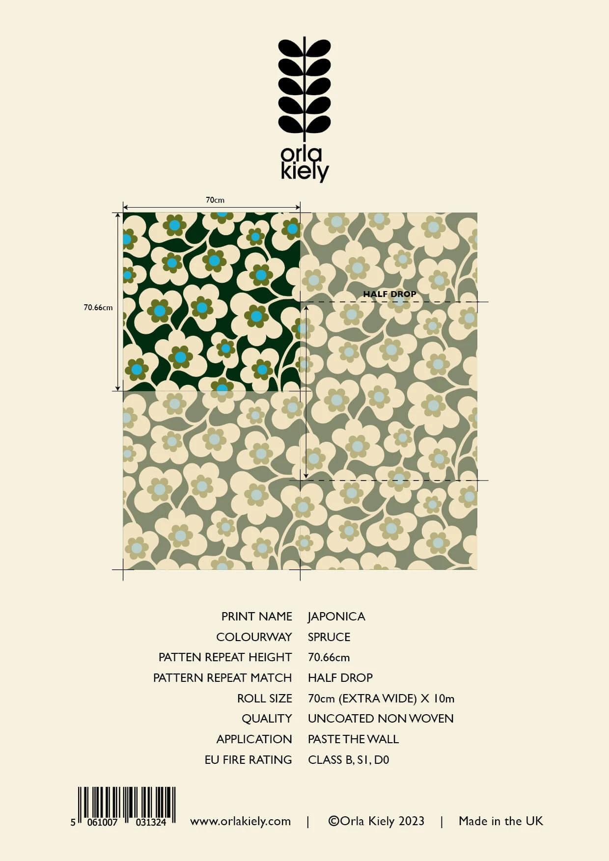 Japonica Wallpaper - Sample 2 Japonica Wallpaper - Sample - Image 2