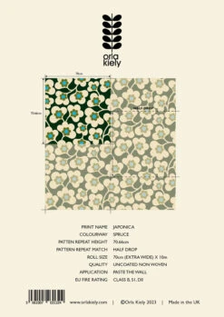 Japonica Wallpaper - 70cm X 10m -Orla Kiely Sales Store 1D26BFC2 2DF7 43B7 B95C 1C17F3C7293D 8ea6ff5d 592b 4370 882d 5c2d368beea8