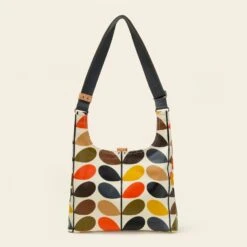 Midi Crossbody - Classic Multi Stem -Orla Kiely Sales Store 21AECMS044 9600 MIDI CROSSBODY CLASSIC MULTI STEM 3