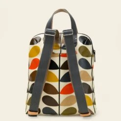 Bestie Backpack - Classic Multi Stem -Orla Kiely Sales Store 21AECMS138 9600 BESTIE BACKPACK CLASSIC MULTI STEM 001