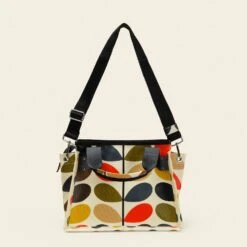 Landor Shoulder Bag - Classic Multi Stem -Orla Kiely Sales Store 21AECMS938 9600 LandorShoulderBag ClassicMultiStem 4