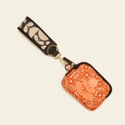 Key Ring - Cream -Orla Kiely Sales Store 22SEGKR778 1990 Key Ring Cream 3