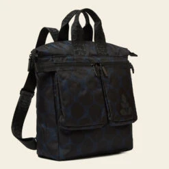 Axis Backpack - Clover Indigo -Orla Kiely Sales Store 23AERPT836 4030 AxisBackpack CloverIndigo2