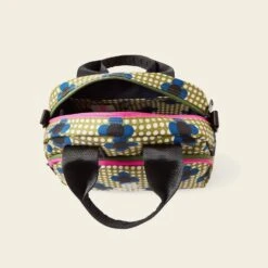 Radial Handbag - Flower Polka Dot Olive -Orla Kiely Sales Store 24SEFPD763 3130RadialHandbag FlowerPolkaDotOlive4