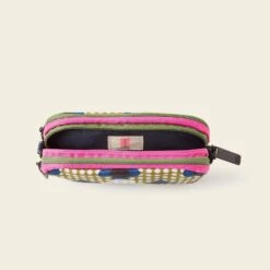 Tripod Crossbody - Flower Polka Dot Olive -Orla Kiely Sales Store 24SEFPD783 3130TripodCrossbody FlowerPolkaDotOlive4