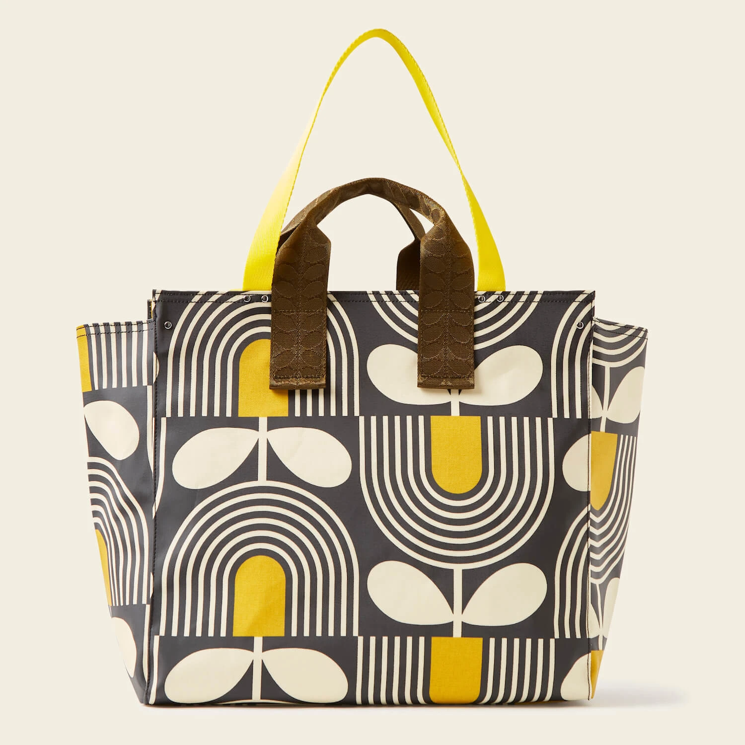 All In Tote - Giant Striped Tulip Noir 4 All In Tote - Giant Striped Tulip Noir - Image 4