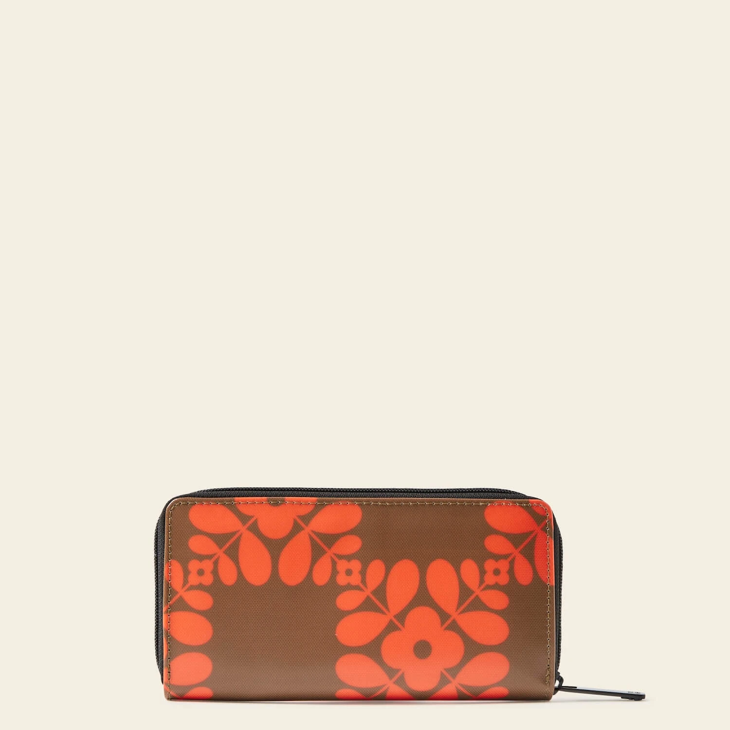 Forget Me Not Wallet - Lattice Flower Tile Conker 3 Forget Me Not Wallet - Lattice Flower Tile Conker - Image 3