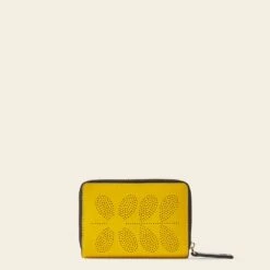 Celia Medium Wallet - Daffodil Punched Flower 6 Celia Medium Wallet - Daffodil Punched Flower -Orla Kiely Sales Store 24SELLE824 7070CeliaMediumWallet DaffodilPunchedFlower3