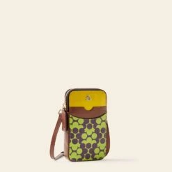 Ariel Phone Case - Purple Puzzle Flower -Orla Kiely Sales Store 24SELLE826 5010ArielPhoneCase PurplePuzzleFlower2