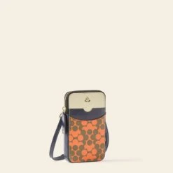 Ariel Phone Case - Tomato Puzzle Flower -Orla Kiely Sales Store 24SELLE826 6120ArielPhoneCase TomatoPuzzleFlower2