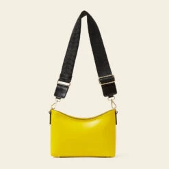 Carrymin Crossbody - Daffodil Puzzle Flower -Orla Kiely Sales Store 24SELLE833 7070CarryminCrossbody DaffodilPuzzleFlowerEmblem3