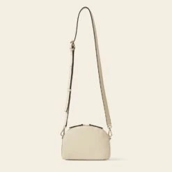 Babaluna Crossbody - Cream Punched Flower -Orla Kiely Sales Store 24SELLE878 1990 BabalunaCrossbody CreamPunchedFlower3