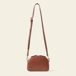Babaluna Crossbody - Tan Punched Flower 8 Babaluna Crossbody - Tan Punched Flower -Orla Kiely Sales Store 24SELLE878 2170 BabalunaCrossbody TanPunchedFlower3