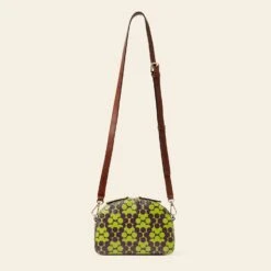Babaluna Crossbody - Purple Puzzle Flower -Orla Kiely Sales Store 24SELLE878 5010BabalunaCrossbody PurplePuzzleFlower2