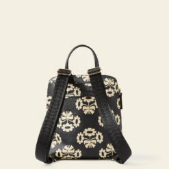 Buddy Backpack - Posey Flower Midnight -Orla Kiely Sales Store 24SEPOF811 4100BuddyBackpack PoseyPowerMidnight3