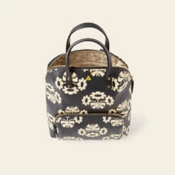 Buddy Backpack - Posey Flower Midnight -Orla Kiely Sales Store 24SEPOF811 4100BuddyBackpack PoseyPowerMidnight4
