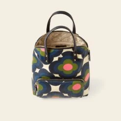 Buddy Backpack - Radial Flower Rockpool -Orla Kiely Sales Store 24SERAF811 4400BuddyBackpack RadialFlowerRockpool4