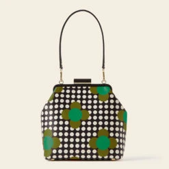 Jenny D Handbag - Jewel Flower Polka Dot 8 Jenny D Handbag - Jewel Flower Polka Dot -Orla Kiely Sales Store 24SESAT842 3420 JennyD HHandbag JewelFlowerPolkaDot3