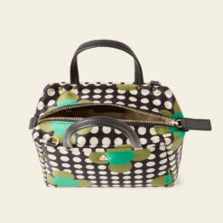 Concertina Crossbody Tote - Jewel Flower Polka Dot -Orla Kiely Sales Store 24SESAT860 3420 ConcertinaCrossbodyTote JewelFlowerPolkaDot4