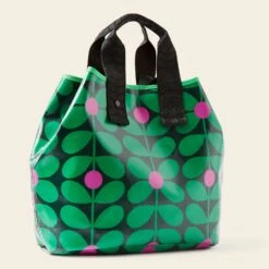 Carryall Large Tote - Sixties Stem Emerald 8 Carryall Large Tote - Sixties Stem Emerald -Orla Kiely Sales Store 24SESIX204 3100CarryallLargeTote SixtiesStemEmerald2