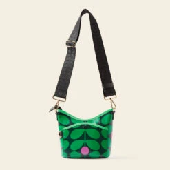 Carrymin Crossbody - Sixties Stem Emerald 8 Carrymin Crossbody - Sixties Stem Emerald -Orla Kiely Sales Store 24SESIX830 3100CarryminCrossbody SixtiesStemEmerald3