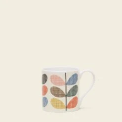 Standard Mug Set Of 3 - Modern Classic Stem 8 Standard Mug Set Of 3 - Modern Classic Stem -Orla Kiely Sales Store 3 mug 0047