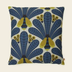 Honey Bee Cushion Navy -Orla Kiely Sales Store 5021253152921 honeybeecushionnavy 1