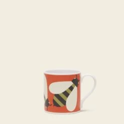 Large Mug Set Of 2 - Busy Bee -Orla Kiely Sales Store 7 mug 0069