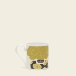 Large Mug Set Of 3 - Dee Dee -Orla Kiely Sales Store Mug yellow