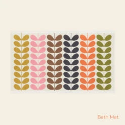 Multi Stem Towels Auburn -Orla Kiely Sales Store MultiStemTowelsAuburn BathMat