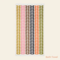Multi Stem Towels Auburn -Orla Kiely Sales Store MultiStemTowelsAuburn BathTowel