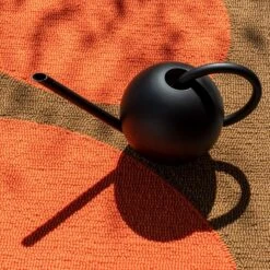 Giant Sixties Stem Outdoor Rug - Tomato -Orla Kiely Sales Store OK O giantsixtiesstem tomato 463703Chr