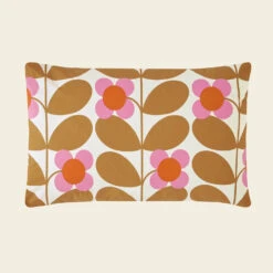 Stem Bloom Bed Linen Saffron 6 Stem Bloom Bed Linen Saffron -Orla Kiely Sales Store StemBloomPillowCutout
